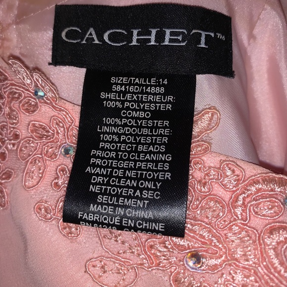 Prom/Formal Open-back Pink Dress from David’s Bridal - Picture 4 of 6